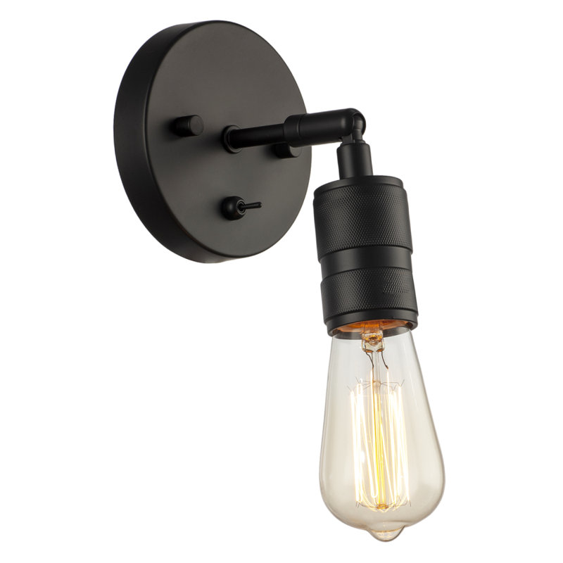 Wall Sconce, Matte Black