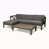 Gray Cushion/Dark Brown Frame is out of stock selected