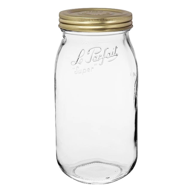 Ensemble de pots de cuisine à visser 3 pièces, 2000 ml (64 oz liq.)