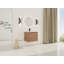 Meuble-lavabo mural 24 po avec lavabo en céramique et porte à fermeture en douceur 24 po-2044627930
