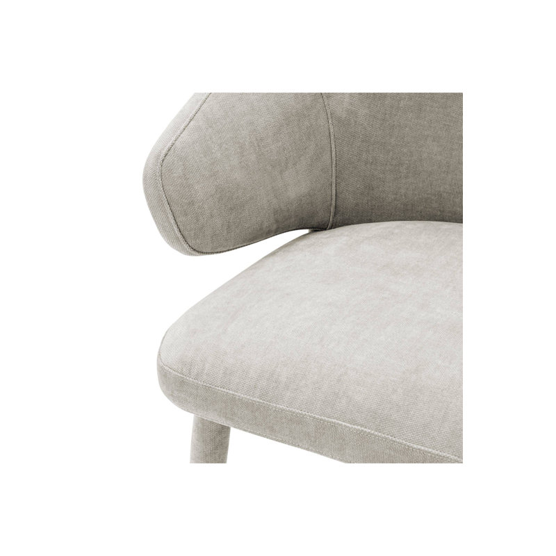 Cardinale Upholstered Arm Chair, Sand