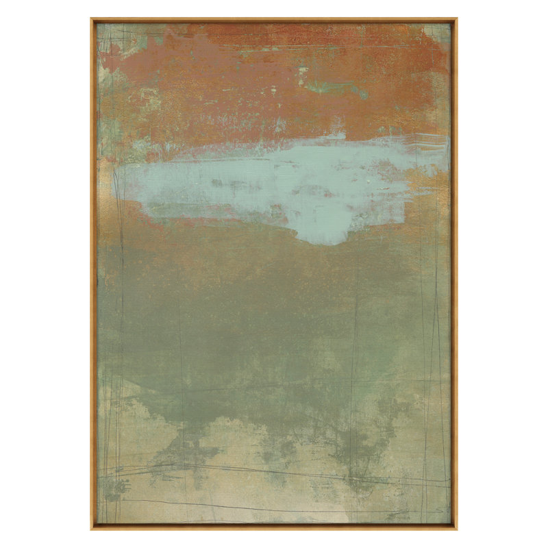 "Chromatique Mesa 3" par Harris, Maeve, H 60 po x l 43 po, Doré