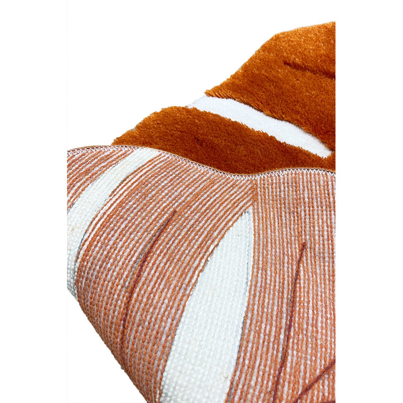 Alon Plastic / Acrylic Non-Slip Bath Mat, Orange