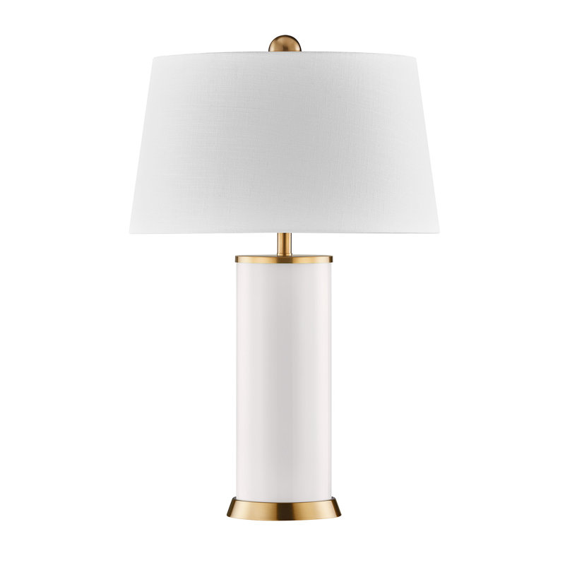 Lampe de table 1 lumière Melissa, Blanc