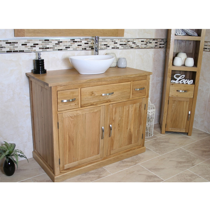 Miriam 1000mm Single Bathroom Vanity with Vessel Ceramic Basin