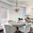 Marcus 4 - Light Dimmable Geometric Chandelier