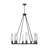 Lorryann 8 - Light Dimmable Wagon Wheel Chandelier-1057520472