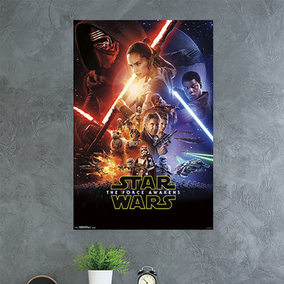 Characters Paper Print