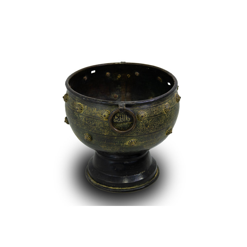 Grands pots à fleurs rétro