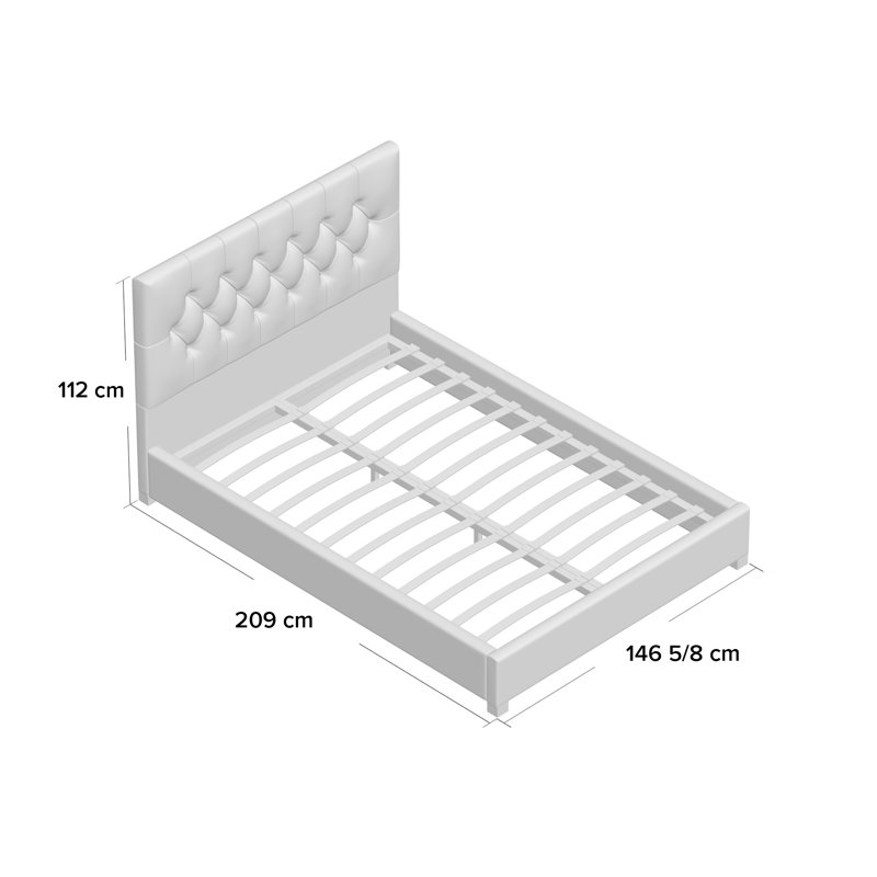 Samaira Upholstered Ottoman Storage Bed, Super King (6'), Silver, Super King (6')