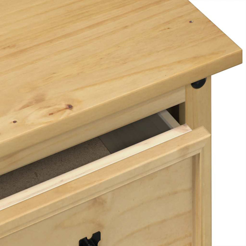 Tanacross Dressing Table "Corona" 110x47x75 cm Solid Wood Pine