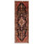 Tapis de couloir unique en laine style années 1990 3 pi 7 po x 10 pi 6 po Austeja