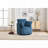 Corduroy Upholstered Swivel Chair-1493615626