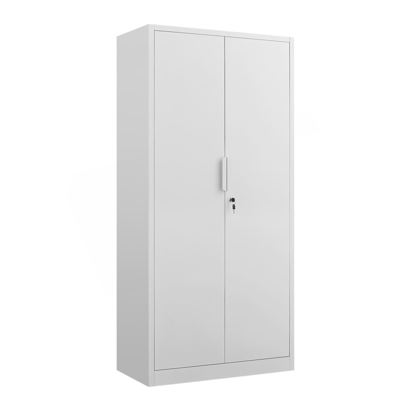 2-Door File Cabinet With Lock And 4 Adjustable Shelves, 72.1" H x 31.55" W x 17.77" D