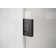 Umbra 61.75 in. x 78 in. Fully Frameless Wall Hinge Towel Bar Shower Door