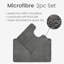 Microfiber / Microsuede Non-Slip Bath Mat