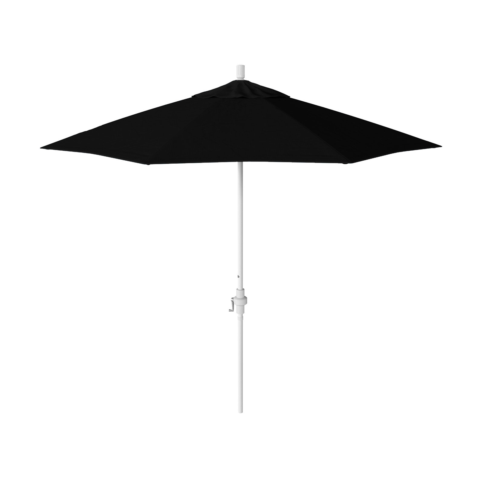 Calline 108'' Outdoor Umbrella, Black Performance