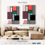 Motifs abstraits pastel Avery-108383492