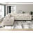 7-Piece Modular Sectional With Storage Seats-332171369