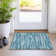 Premium Machine Washable Prisco Teal Rug
