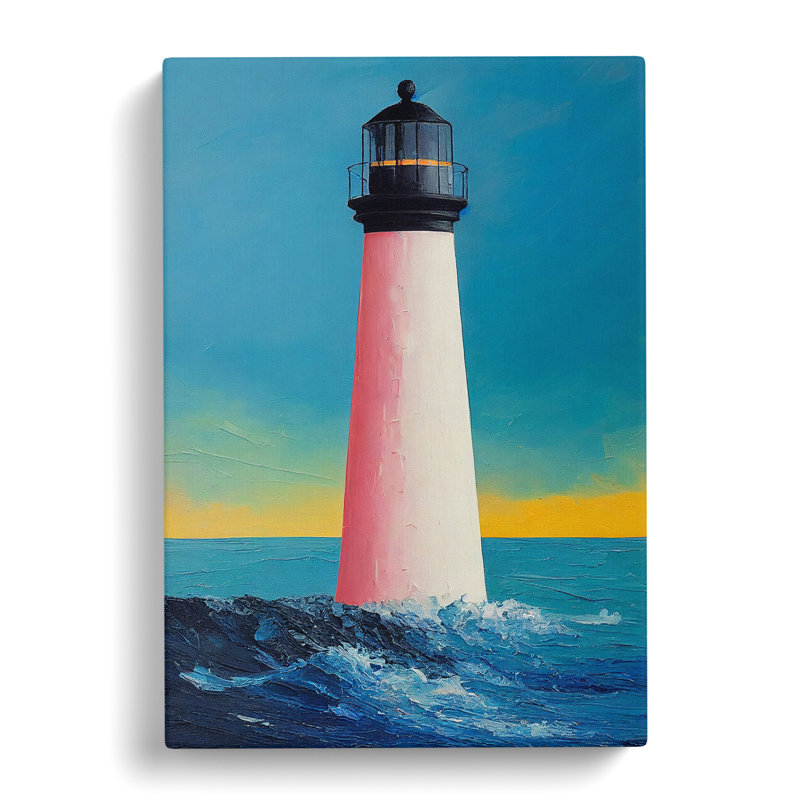 Lighthouse - Wrapped Canvas, 50cm H x 35cm W x 3cm D