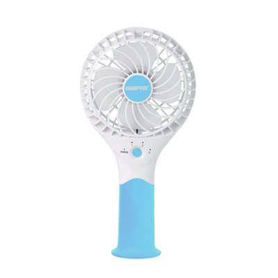 GEEPAS Rechargeable Personal Portable Mini Fan with 3 Speed Options