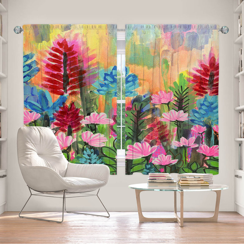 Ensemble de rideaux en polyester 2 pièces Gaonou Petrichor, L 40 po x L 52 po
