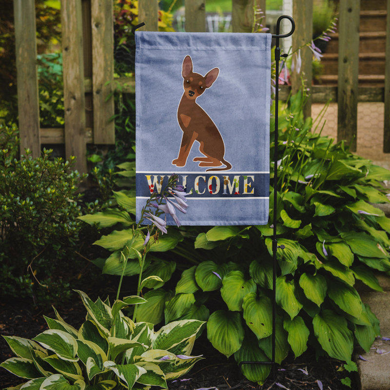Drapeau impérial Shih Tzu Welcome Garden taille 9EC59815D20042D399EE9FCE8498D299, Ratier de Prague brun