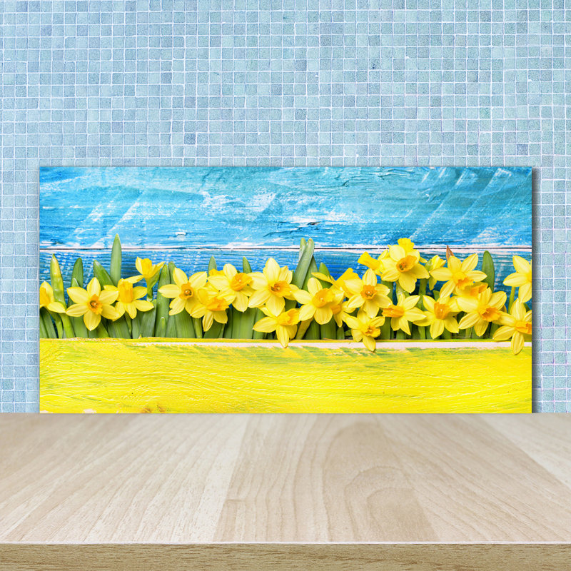 50cm W x 100cm L Glass Peel and Stick Panel