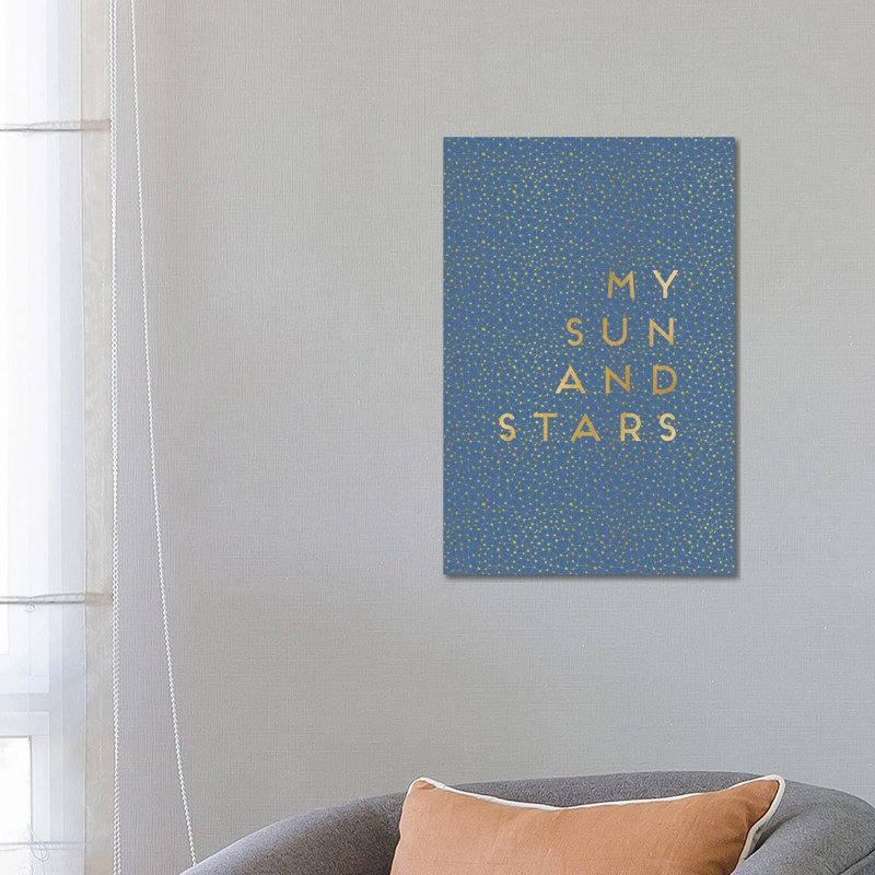 My Sun & Stars - Wrapped Canvas Print, 66.04 cm H x 45.72 cm W