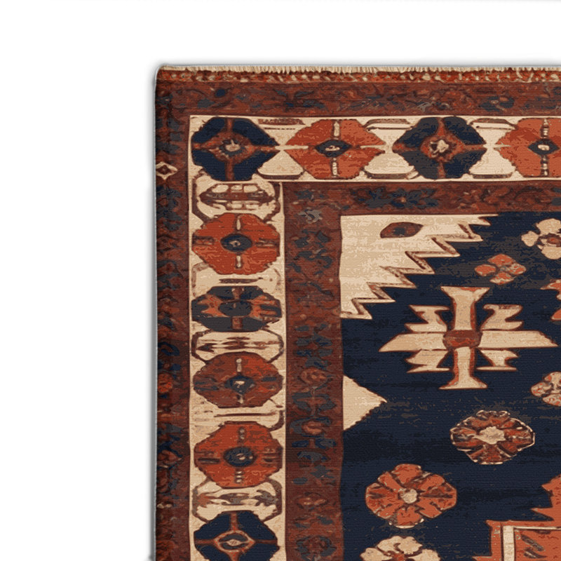 Turkish Brown Indoor and Outdoor Area Rug, Rectangle 2' x 3'