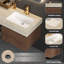 Meuble-lavabo mural simple 47,6 po avec 2 tiroirs flottants modernes en bois massif-1277092658-1297176549-1297176554
