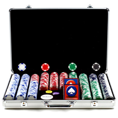 Étui de holdem avec puce de poker (lot de 650)