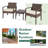 Antanique 2 - Person Patio Conversation Set with Cushions-264874755