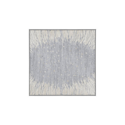Tapis gris lavable à la machine