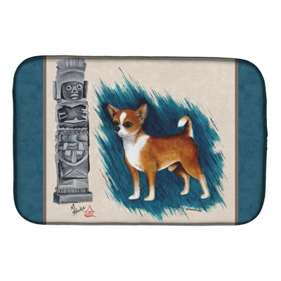 Tapis de séchage totem chihuahua