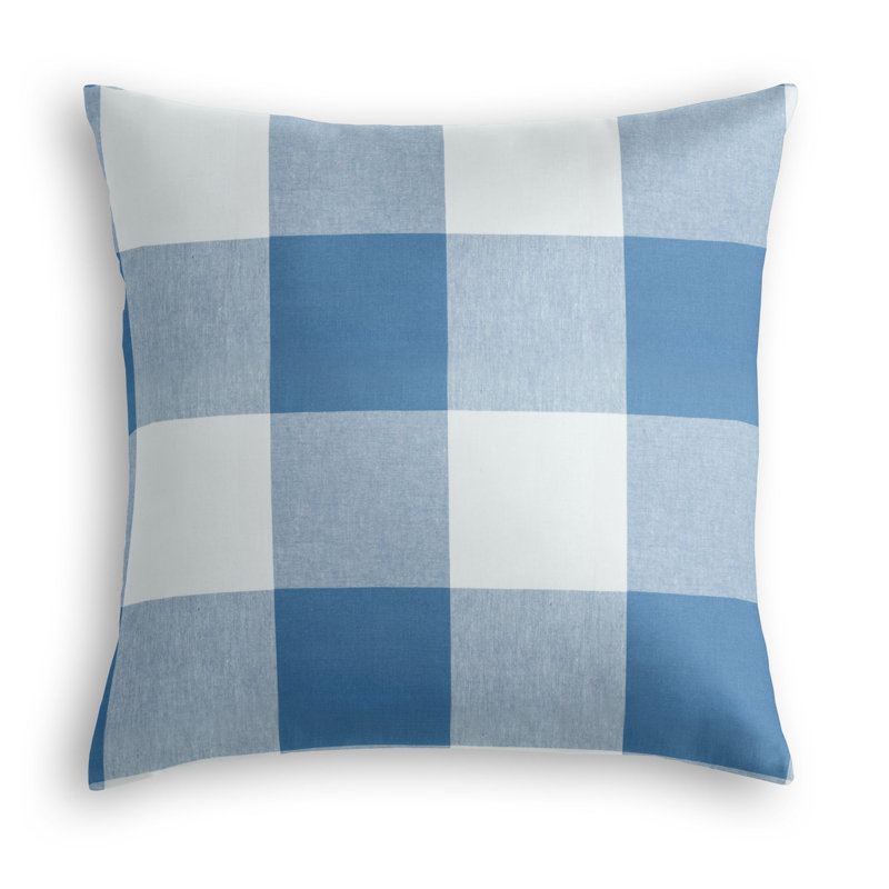 Newport Throw Pillow Reversible Throw Pillow, 26" x 26", Harbour
