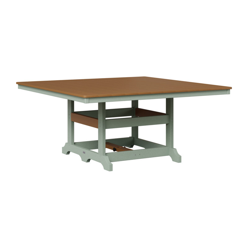 Table de salle à manger Berlin Classic, Cèdre, Écume de mer, écume de mer