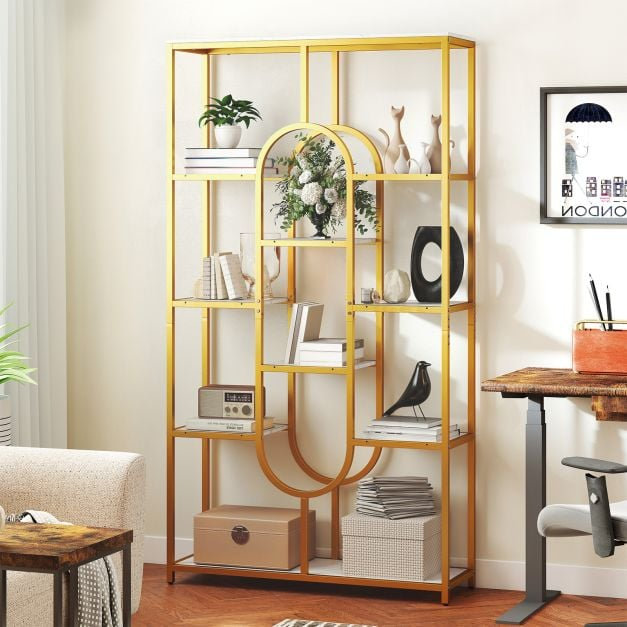 175cm H x 95cm W Metal Bookcase