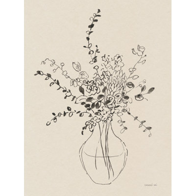 Sketches of Spring II beige sur toile