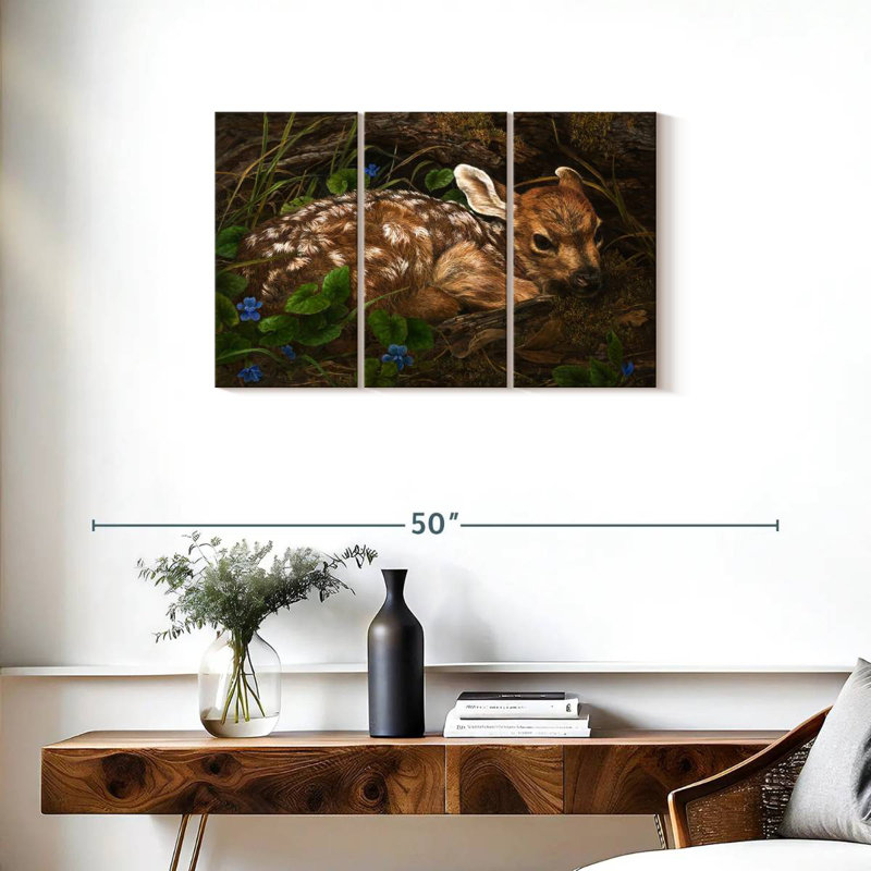 Bambi, 20" H x 33" W