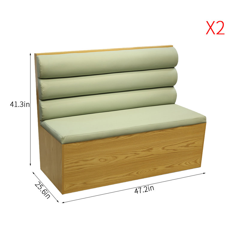 Banc de restaurant moderne et simple