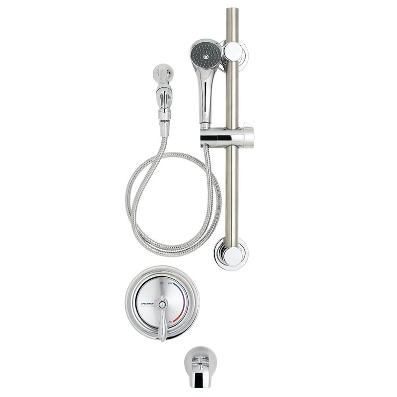 Robinet de douche et baignoire thermostatique et à pression équilibrée Sentinel Mark II