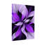 Ensemble de 1 tableau sur toile à motif floral abstrait violet-1276271210