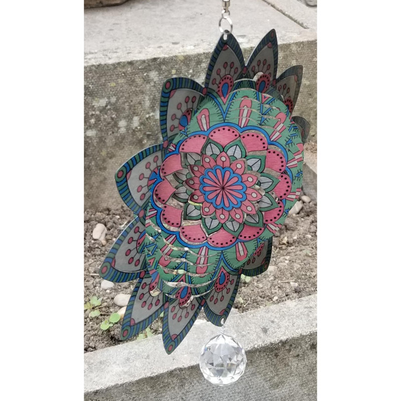 Spurrell Metal Abstract Suncatcher, 50cm H x 20cm W x 8cm D