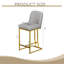 Ensemble de 2 chaises de bar, tabourets de bar de style moderne pour les bars, les restaurants et la cuisine-1879021627