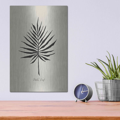 «Ebony Palm IV» par Cindy Jacobs, art mural en métal