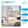 Pull Out Single Handle Kitchen Faucet with Double Function Sprayer Head