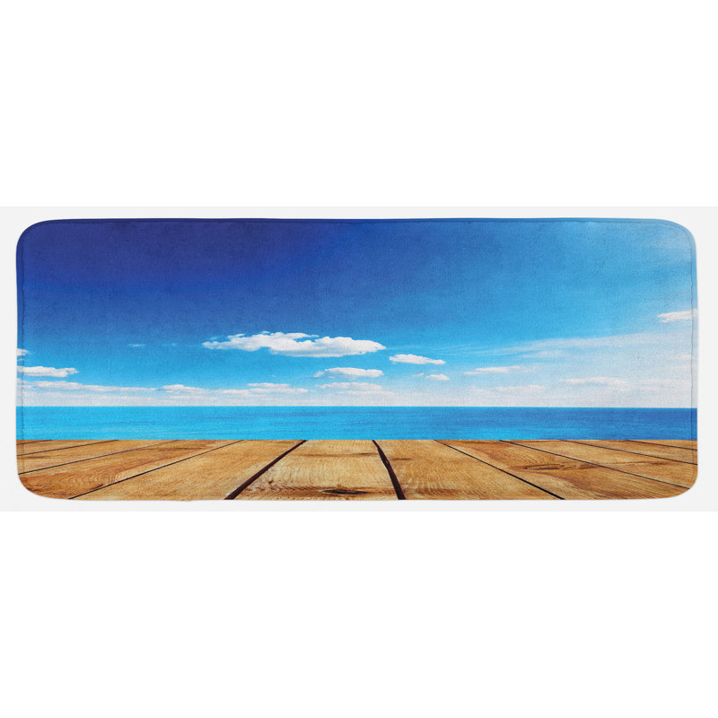 Tapis de cuisine paysage