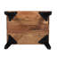 Table de chevet couleur bois naturel 19,7 x 15,7 x 21,7 po, avec tiroir et tablette 19,5 x 15,5 x 21,5 po, pour un attrait visuel
